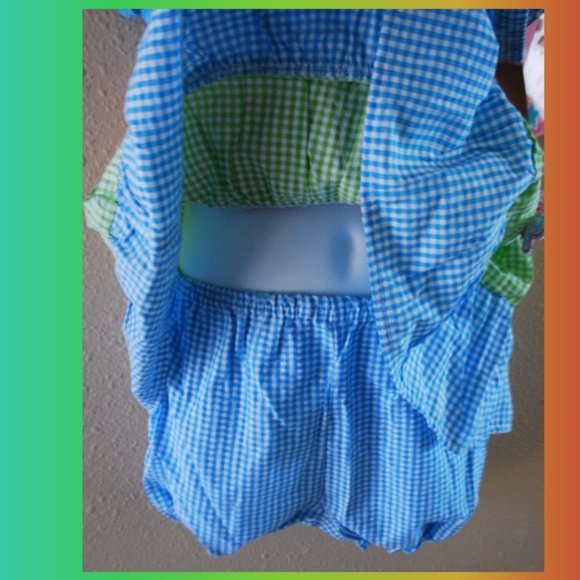 DRESS, BLOOMER AND HEADBAND SUMMER SET - Picture 3 of 4